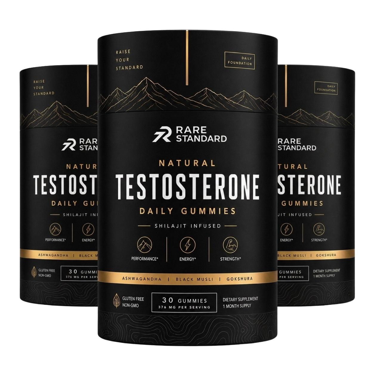 Natural Testosterone Daily Gummies