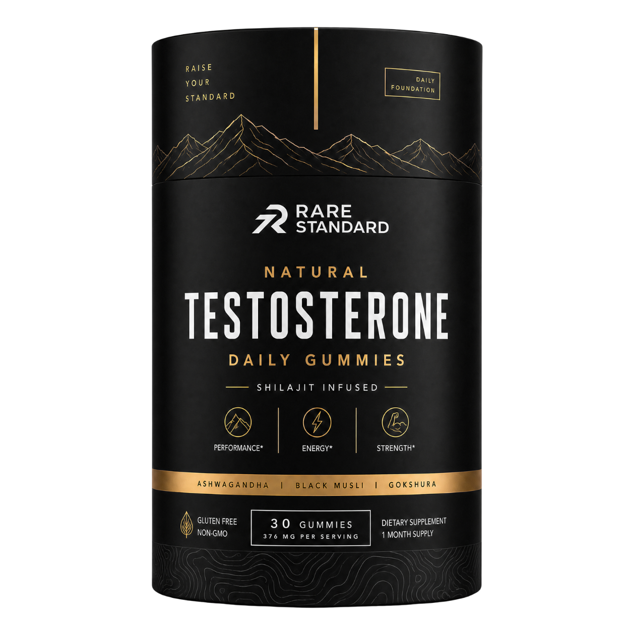 Natural Testosterone Daily Gummies